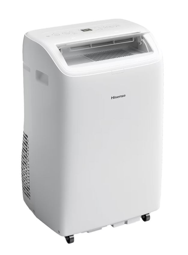 Aer conditionat portabil HISENSE APH12QC, 12000 BTU, A/A+, Wi-Fi, Functie Incalzire, kit instalare inclus, alb