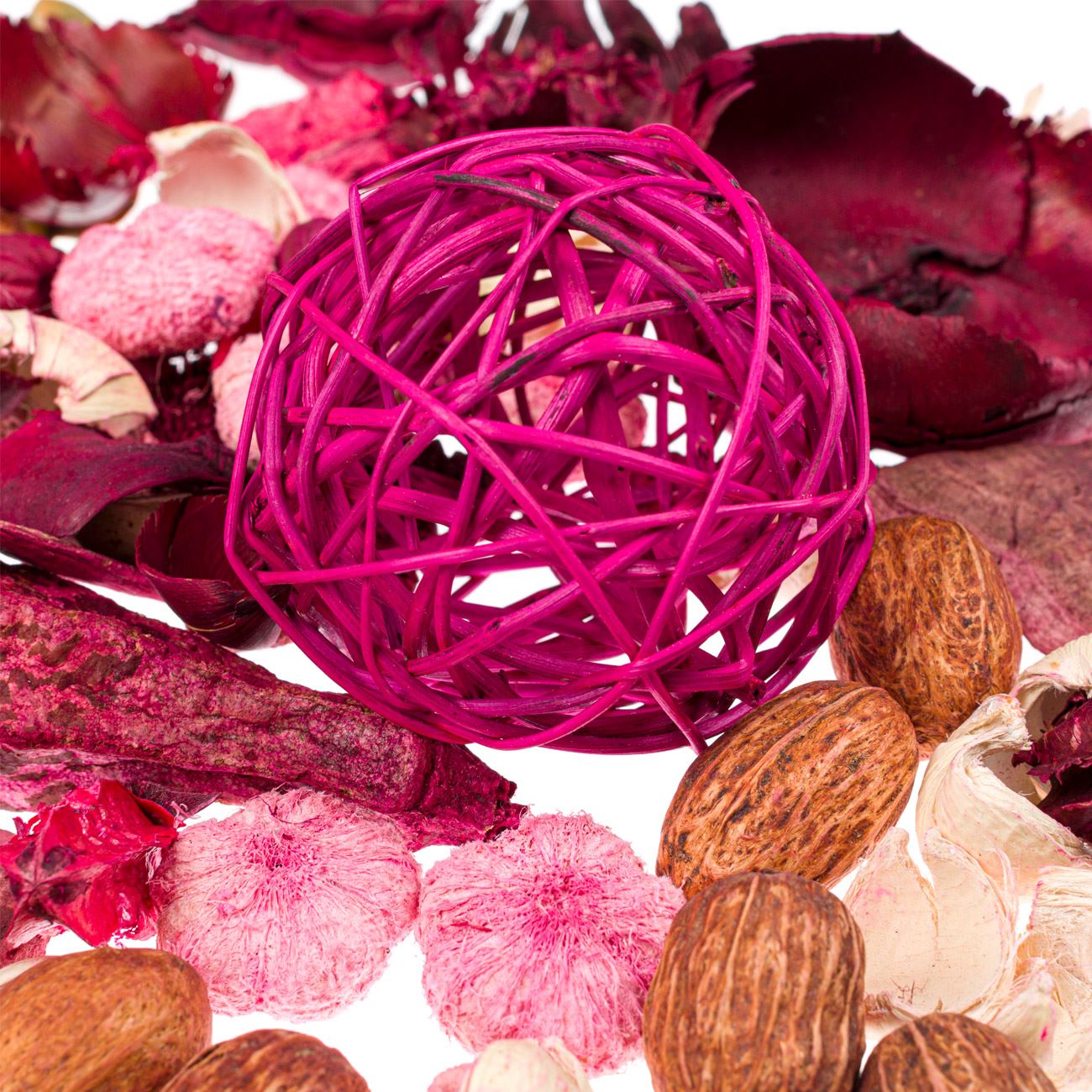 Flori si fructe uscate parfumate, Cali, aroma Fuchsia trandafir, 180 gr