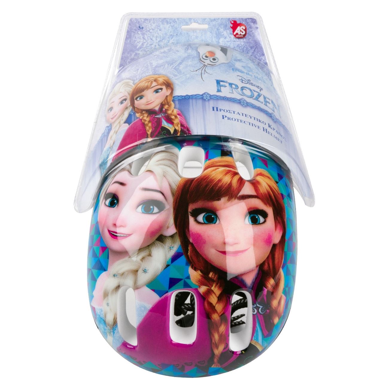 Casca de protectie pentru copii, Cali, Frozen, 52-56 cm