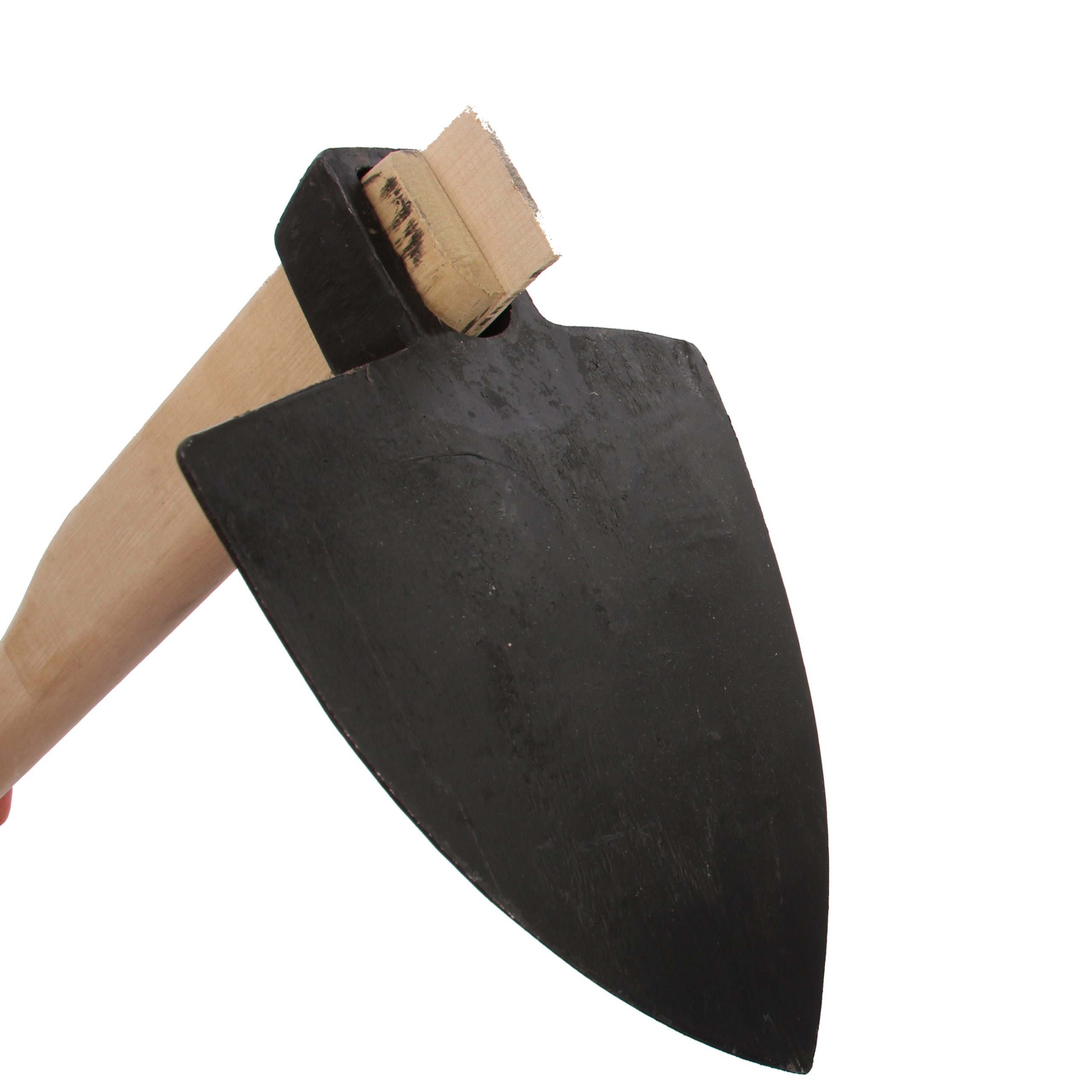Sapa Lumytools, Cali, tip V, forjata, cu coada din lemn, 32 cm