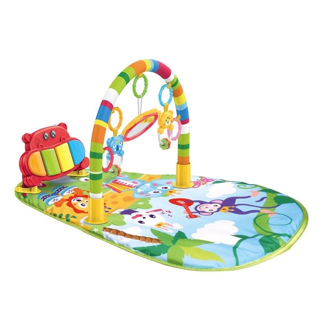 Centru de activitati penru copii, Jumbo Baby, 0 luni+, 80 x 45 x 40 cm, Multicolor