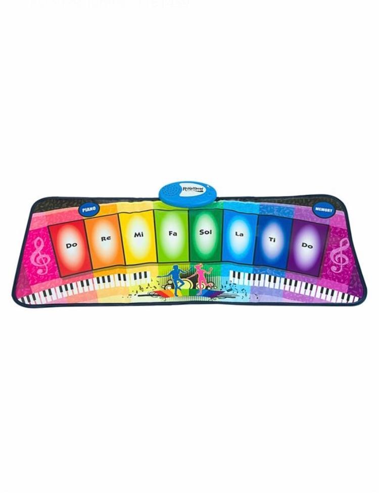 Covor muzical,Cali,cu doua fuctii,pian sau joc de memorie,multicolor