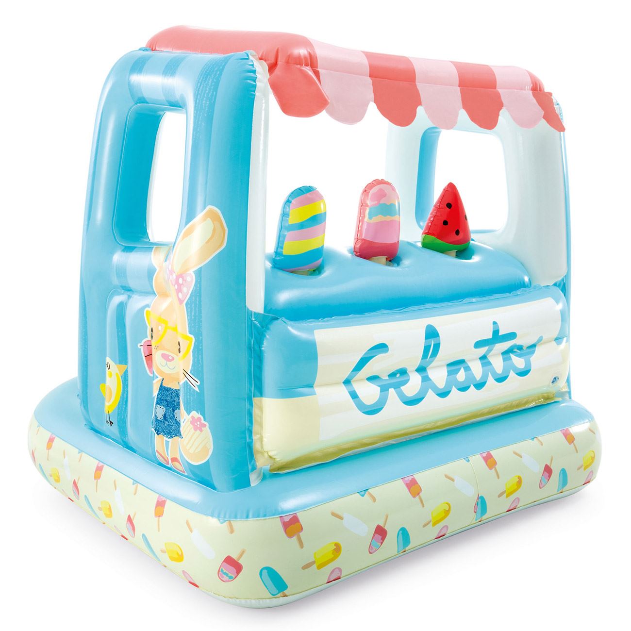Piscina gonflabila INTEX pentru copii, Cali, multicolor, 1.27×1.02×0.99 m