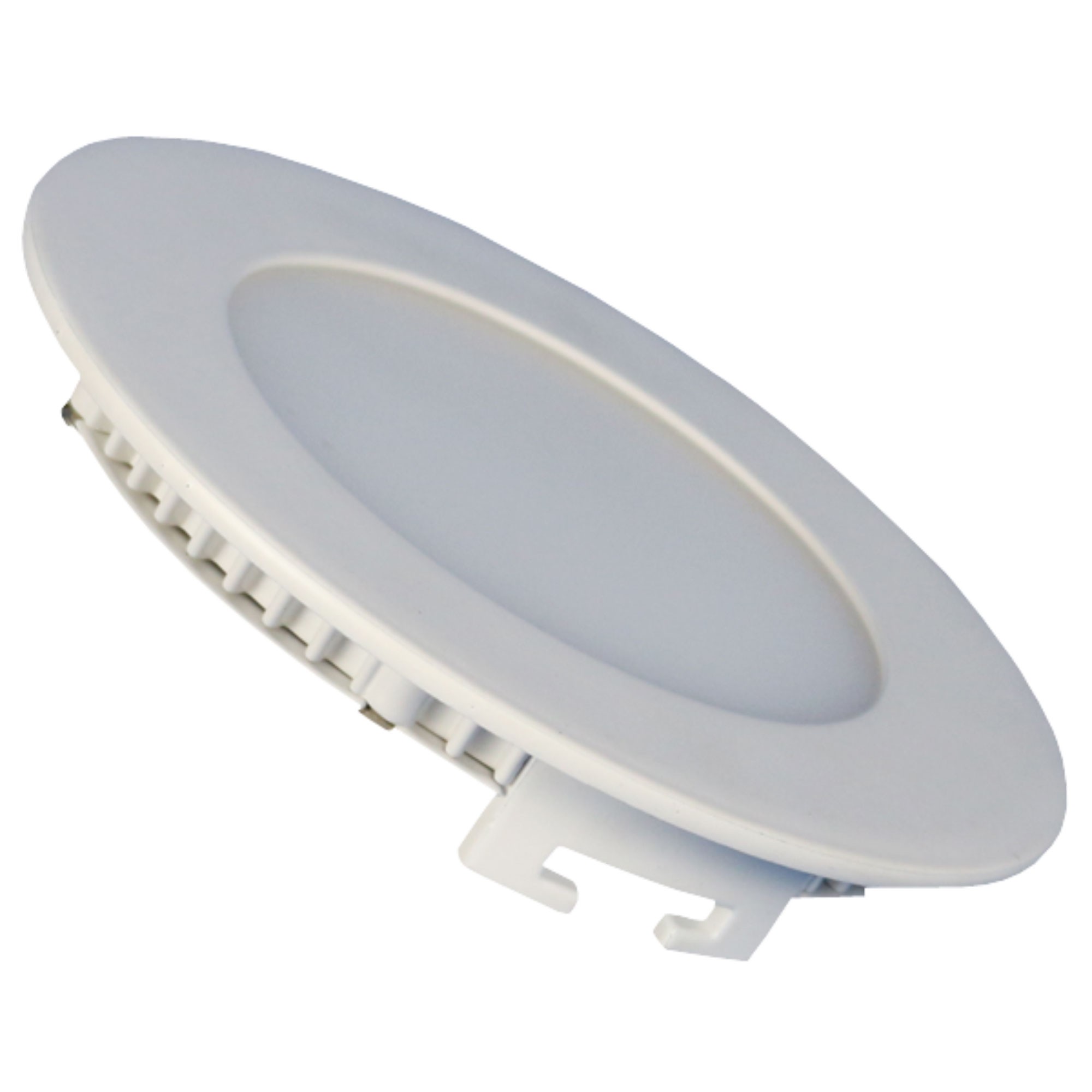 Spot LED incastrat Hoff, 4.8W, lumina neutra, alb, D120 mm