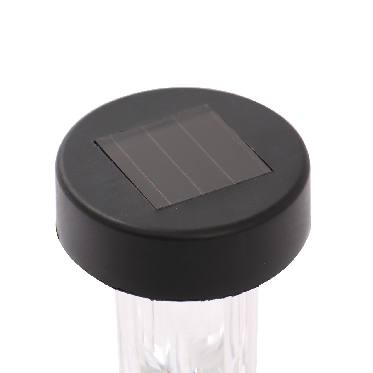Lampa solara LED Stick, plastic, H 31 cm, lumina LED alb