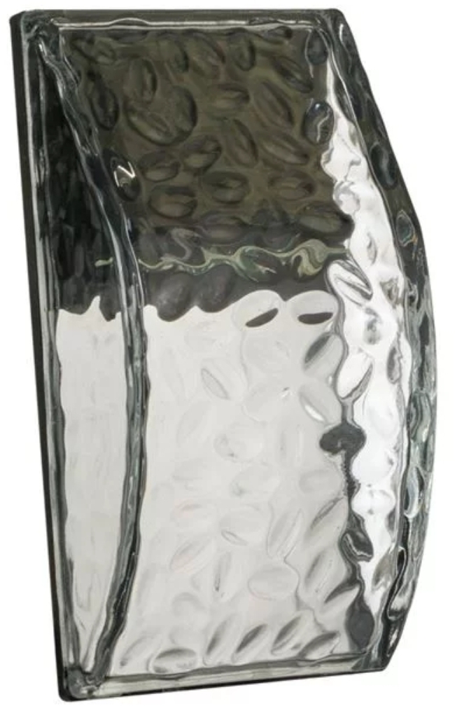 Lampa solara de perete 1.2 V cu sticla transparenta, 3 becuri Led, L x l x H 9x5x17 cm