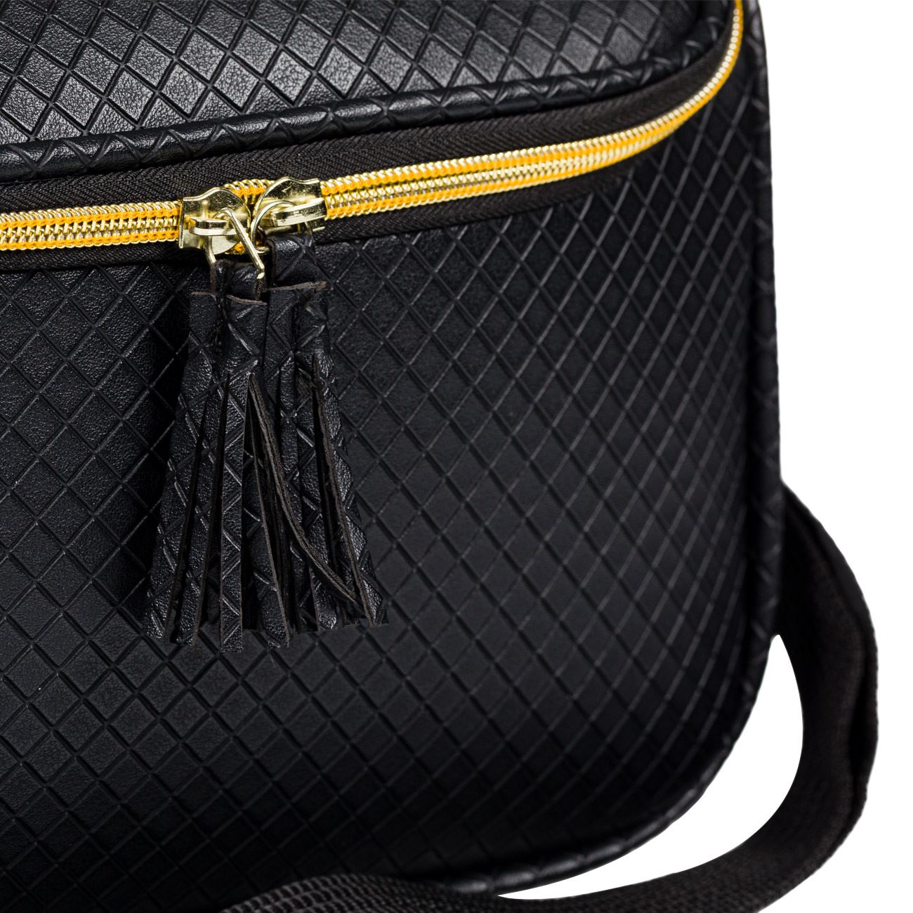 Geanta organizator cosmetice, Cali, negru, 29x21x18 cm