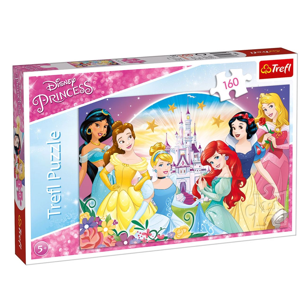 Puzzle pentru copii, Disney Princess, 160 piese, multicolor