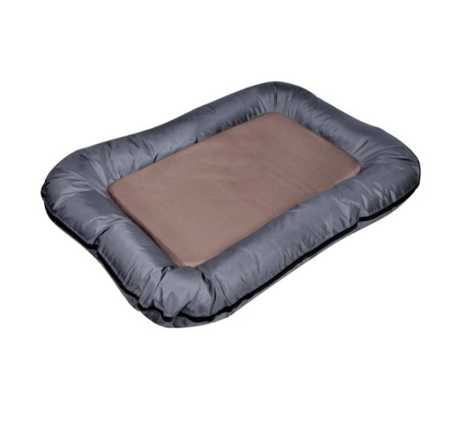 Pat pentru animale de companie, CST Deluxe, rezistent la apa, husa detasabila usor de spalat, Lungime 110 cm, Latime 80 cm, Inaltime 12 cm