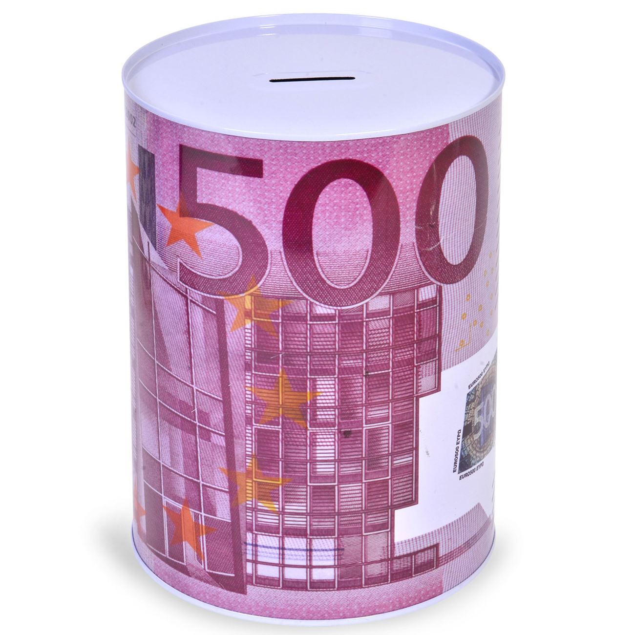 Pusculita Metalica Euro, 15×21 cm, Multicolor