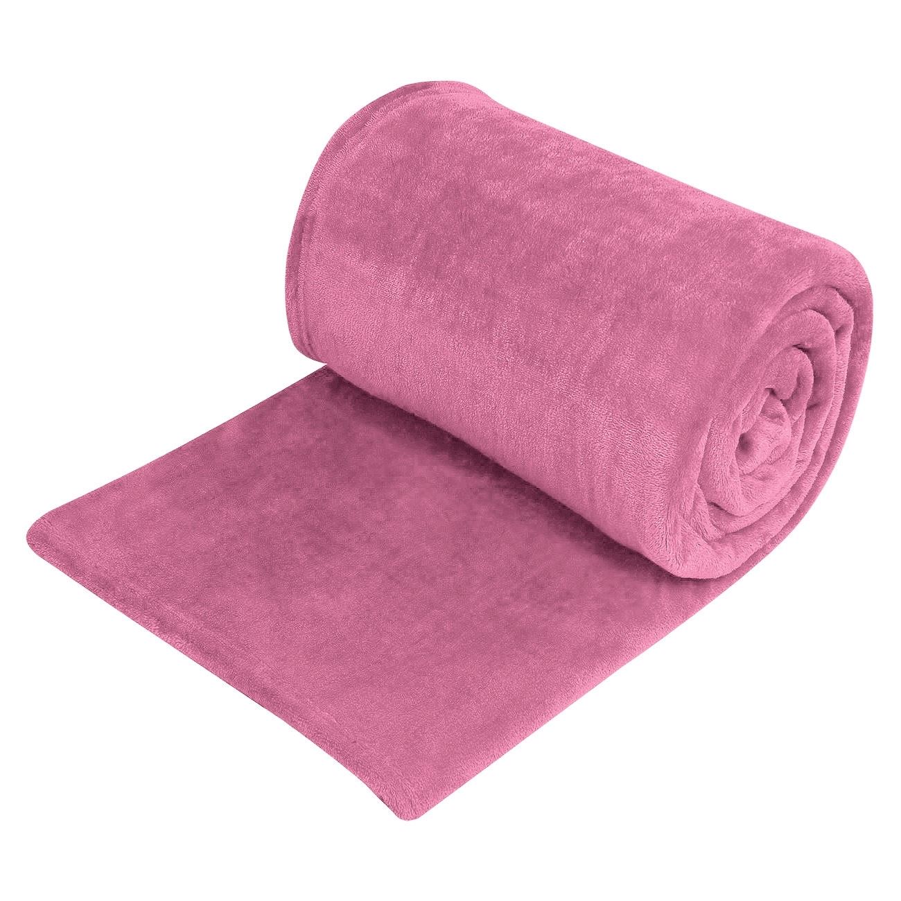 Patura fleece, 150 x 220 cm, 100% poliester, mov