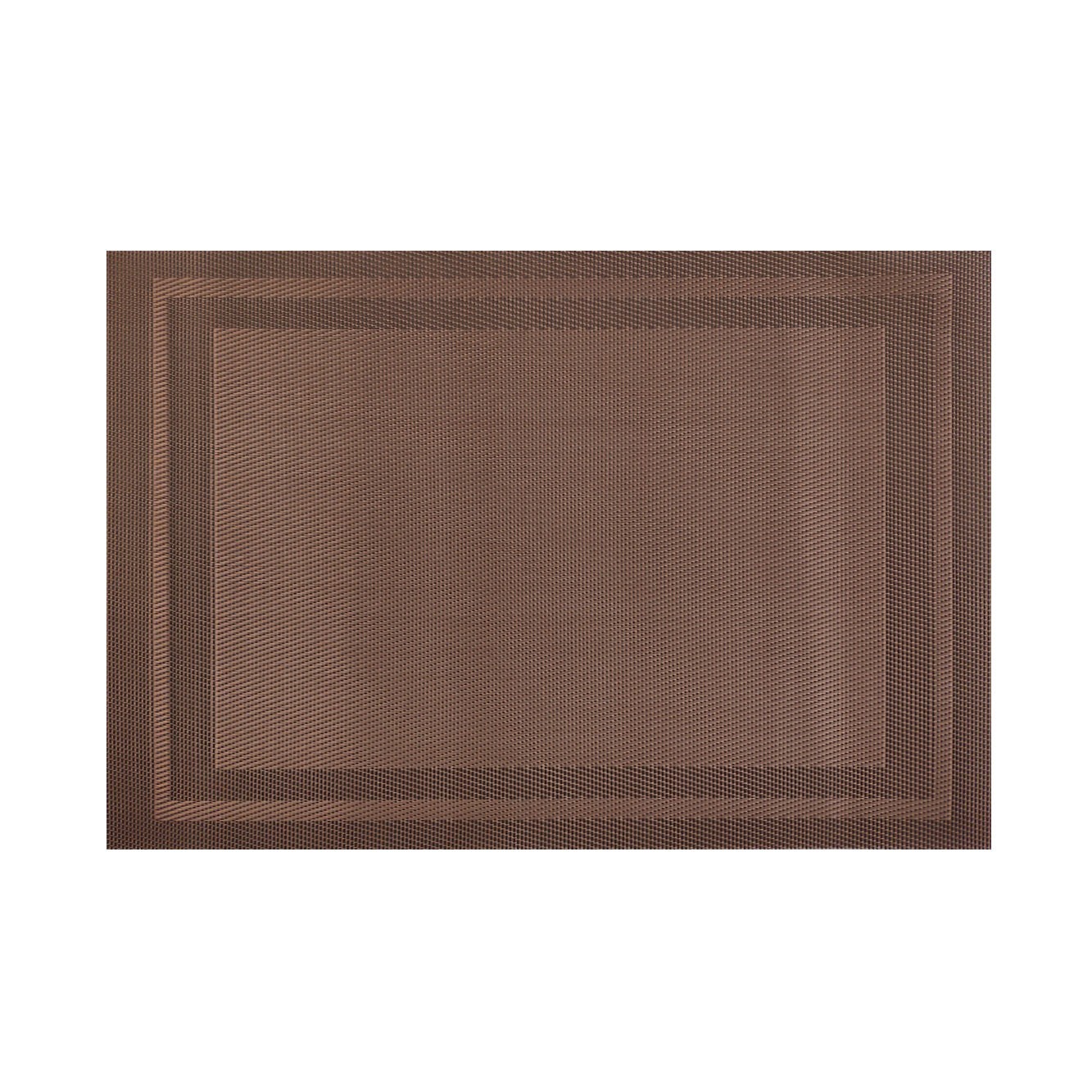 Set suport de masa, pentru bucatarie, Cali, PVC + PET, maro, 30 x 45 cm, 4 piese