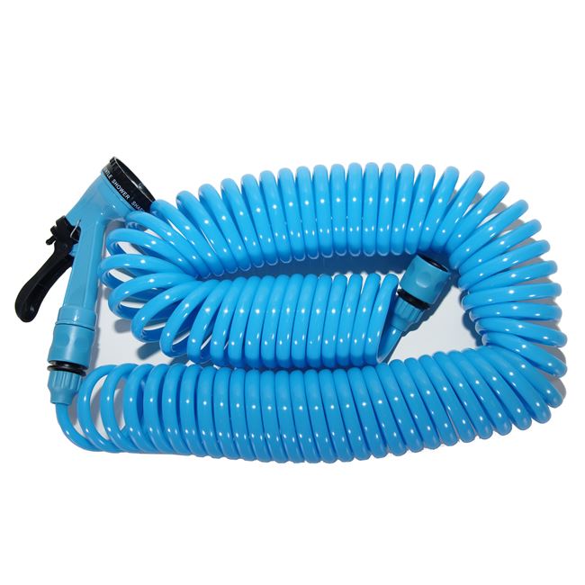 Furtun de gradina, Albastru, cu 4 functii, 15 m