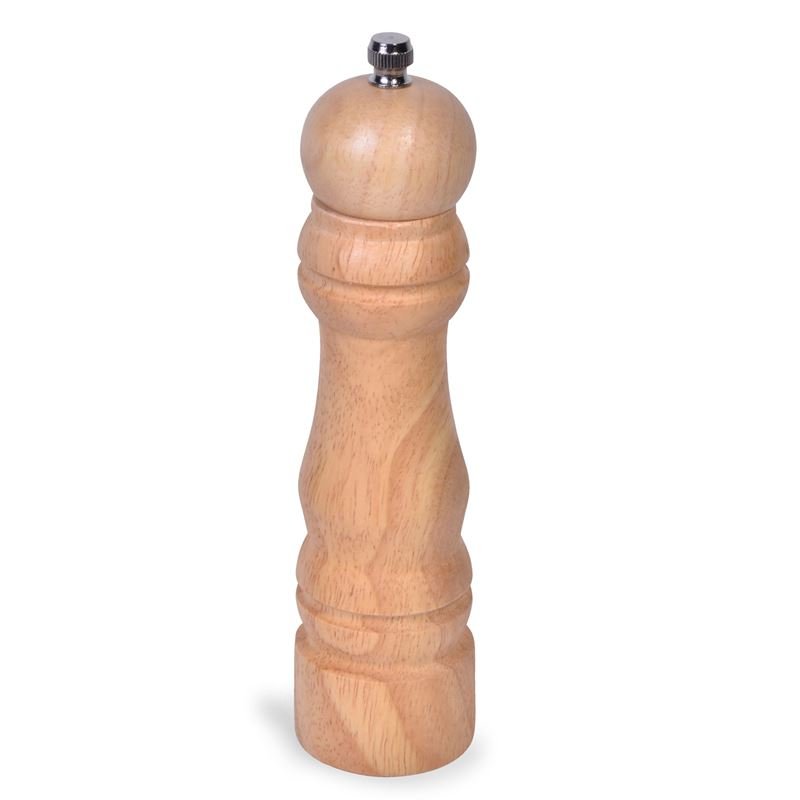Rasnita sare/piper Cali, manuala, din lemn, Inaltime 18 cm