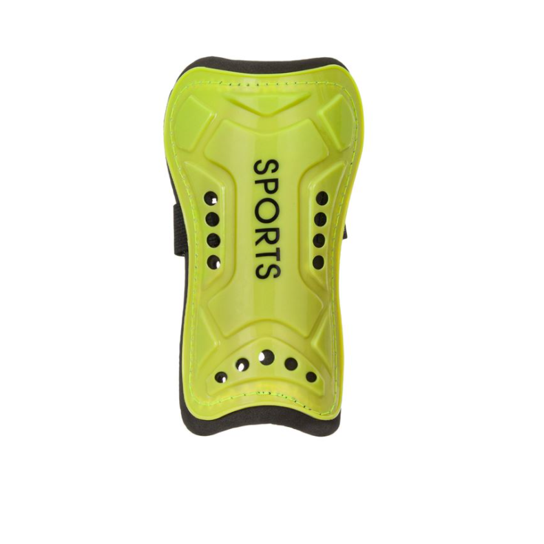 Set protectie tibie, galben fosforescent, 2 piese, 18cm