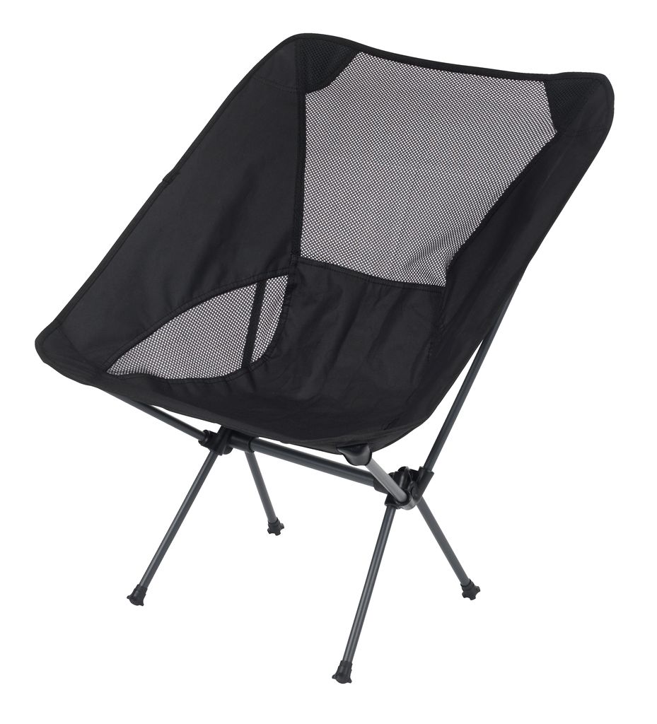 Scaun CALI pliabil, camping negru, 59X69X57 cm
