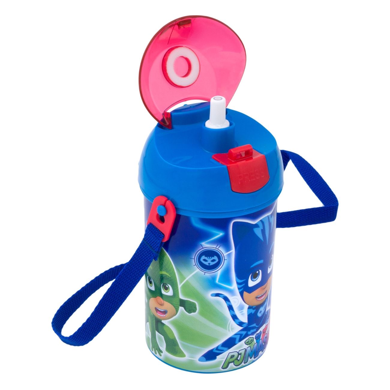 Recipient apa pentru copii, Cali, model Pj Masks, 450 ml