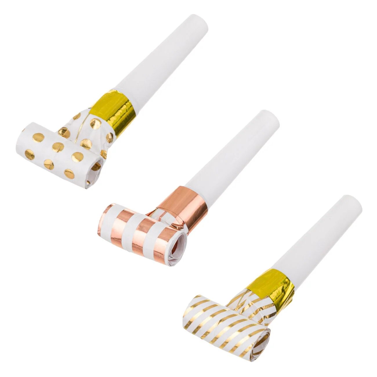 Set suflatori, Cali, 12 bucati, multicolor