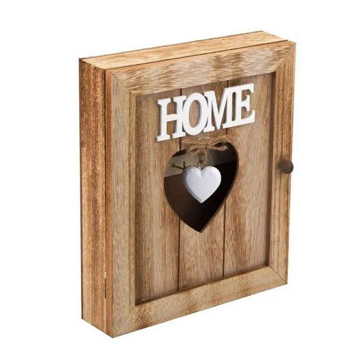Cutie decorativa suport chei „Love your home” 21x6x26 cm