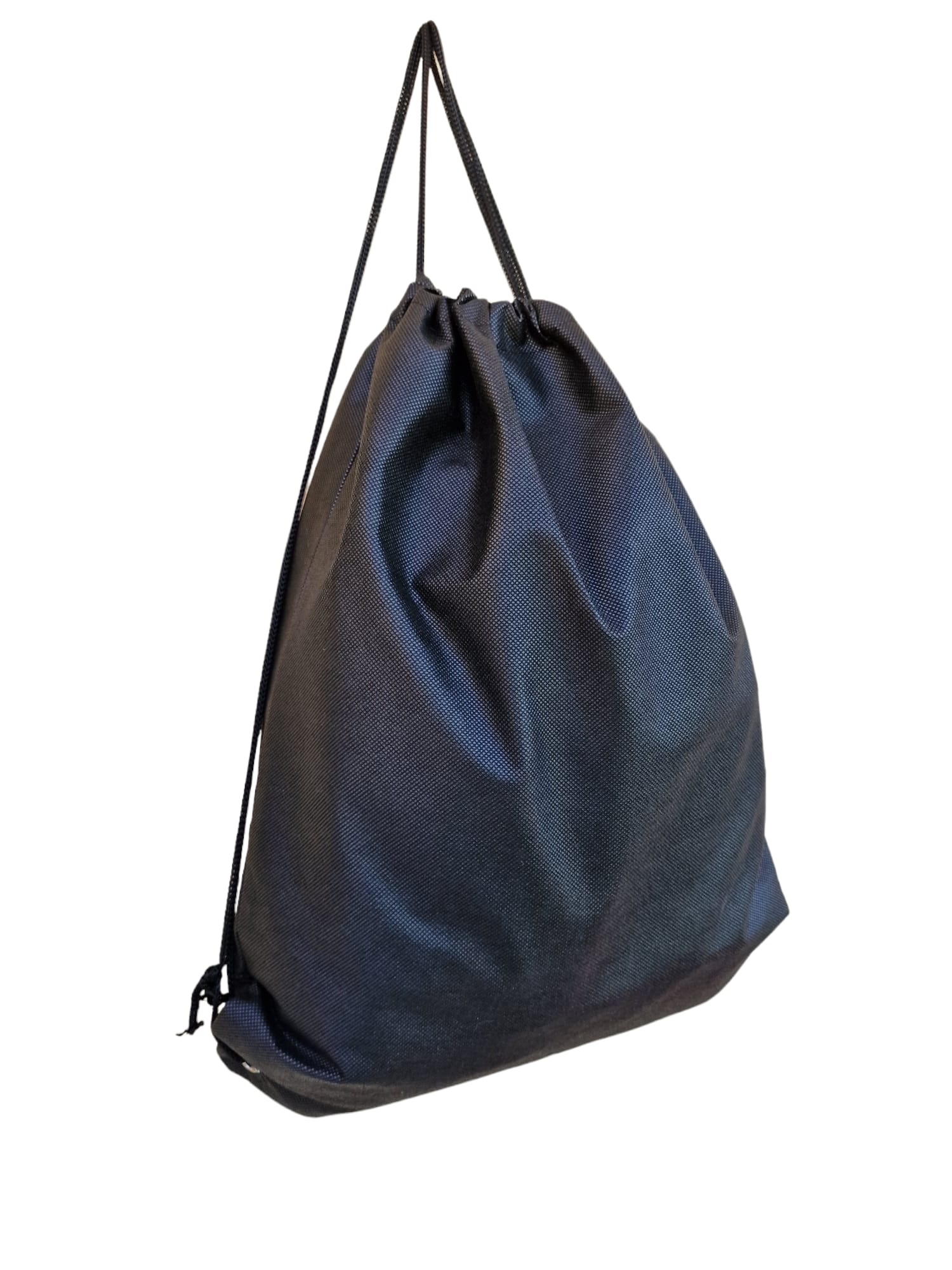 Rucsac sport VENITIVO  inchidere cu snur, material netesut, capacitate 6 litri, 44 cm x 36 cm, negru