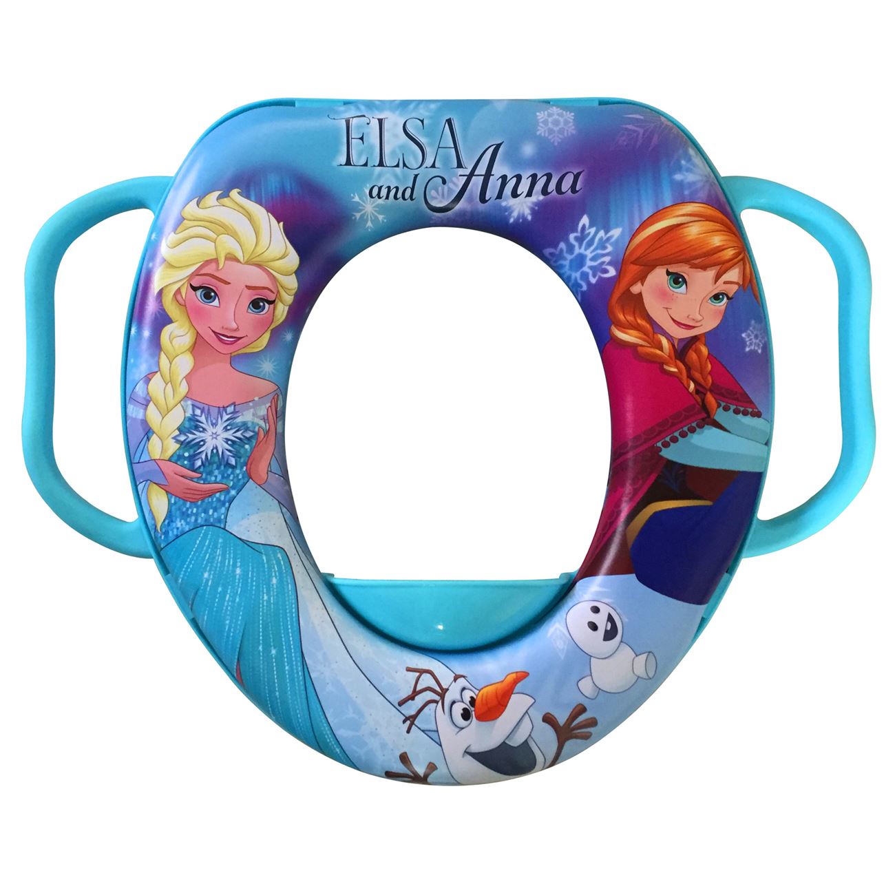 Colac moale WC, cu manere cu model FROZEN, maxim 25 kg