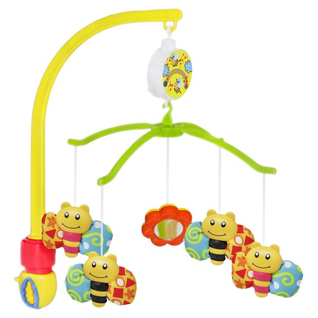 Jucarie muzicala pentru patut, CST, Rotative Swing Bees