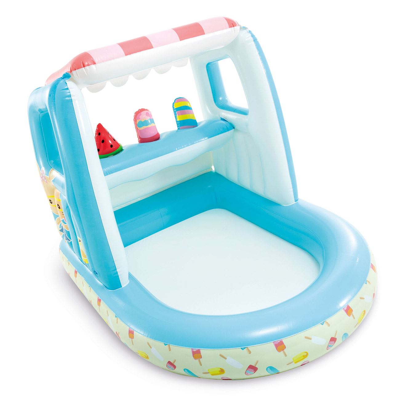 Piscina gonflabila INTEX pentru copii, Cali, multicolor, 1.27×1.02×0.99 m