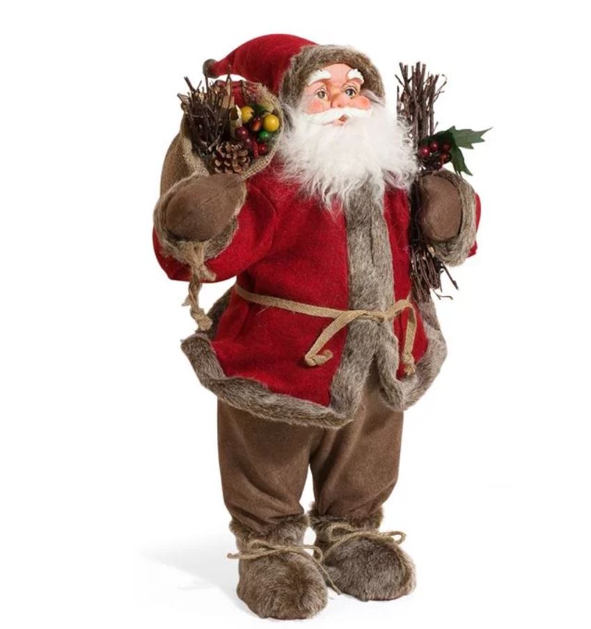 Figurina Mos Craciun, 60 cm inaltime