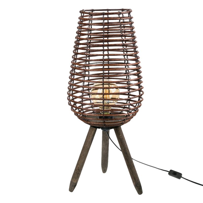 Lampa de podea, Cali, 3 picioare, spiral + lampa