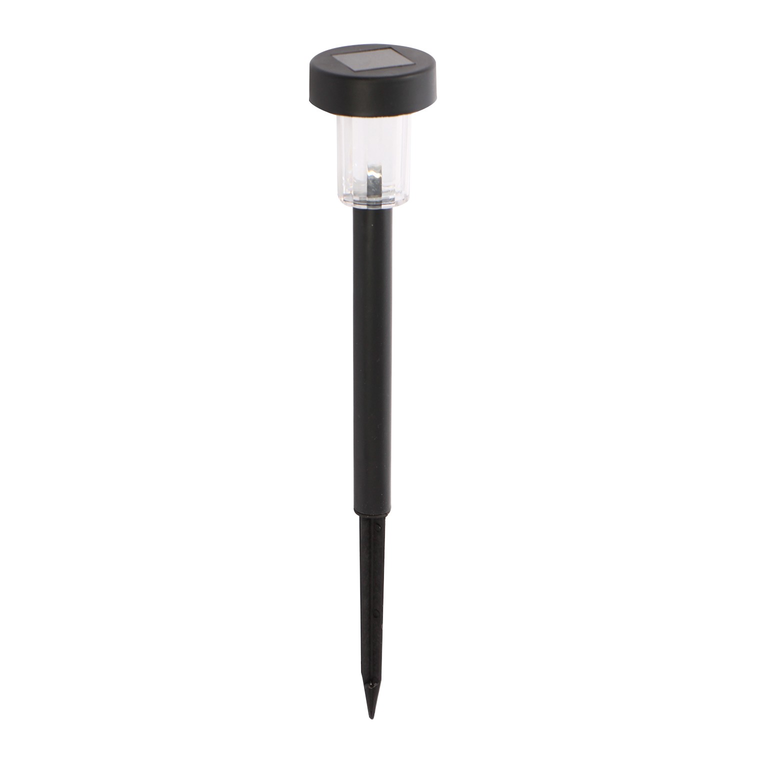 Lampa solara LED Stick, plastic, H 31 cm, lumina LED alb