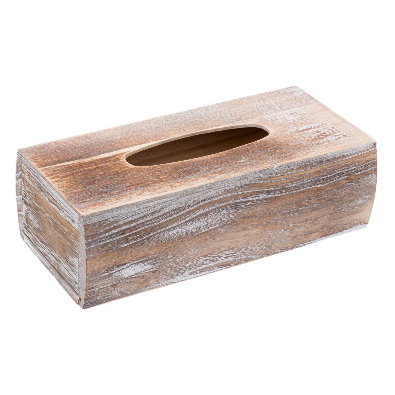 Suport din lemn pentru servetele, Cali, model lemn, 29x14x9 cm