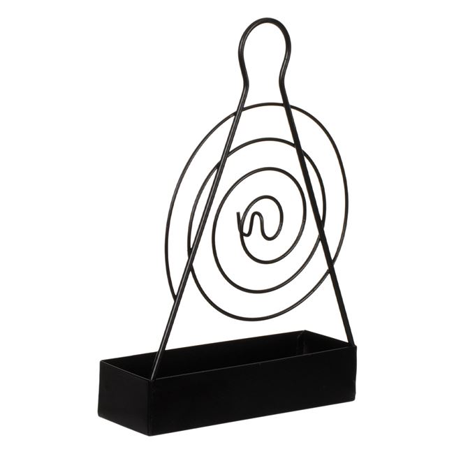 Suport Metalic Vidrix Pentru Spirale Anti Insecte / Anti Tantari, Negru, Elegant, 20 cm
