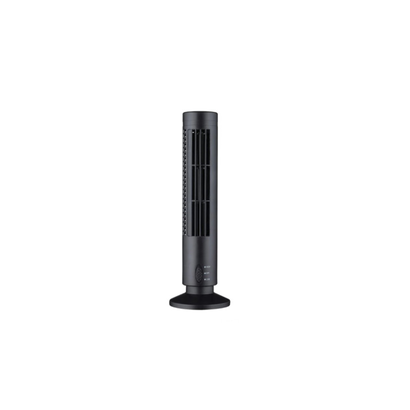 Ventilator Avec, de birou , 33 cm , Negru , 2 trepte, USB